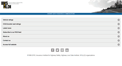 Desktop Screenshot of m.iihs.org